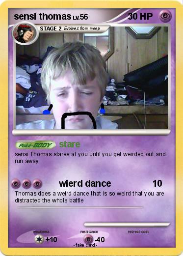 Pokemon sensi thomas