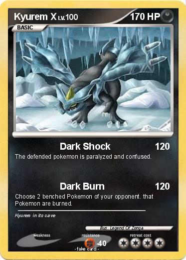 Pokemon Kyurem X