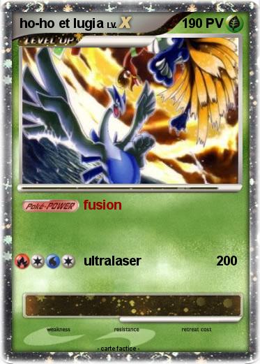 Pokemon ho-ho et lugia