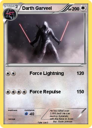 Pokemon Darth Garveel