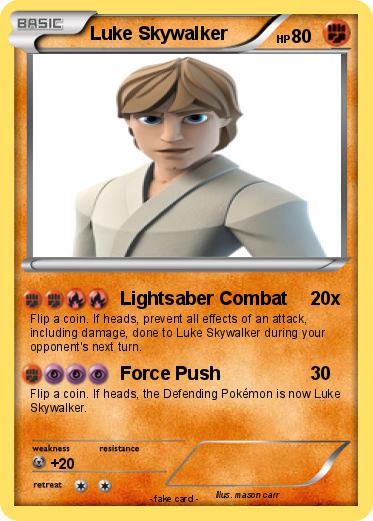 Pokemon Luke Skywalker
