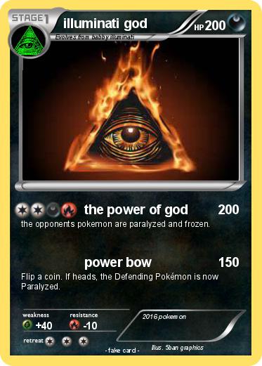 Pokemon illuminati god