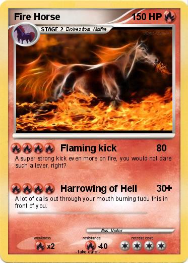 Pokemon Fire Horse