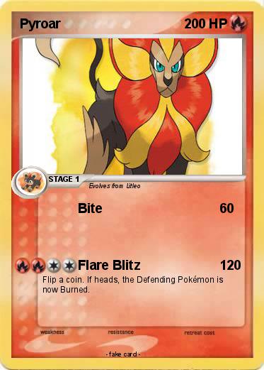 Pokemon Pyroar