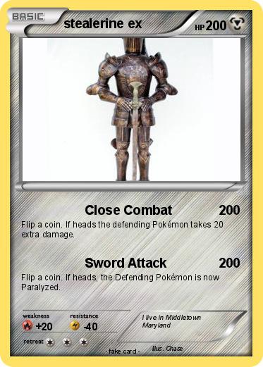 Pokemon stealerine ex