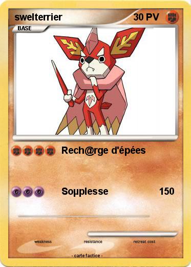 Pokemon swelterrier