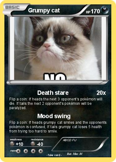 Pokemon Grumpy cat