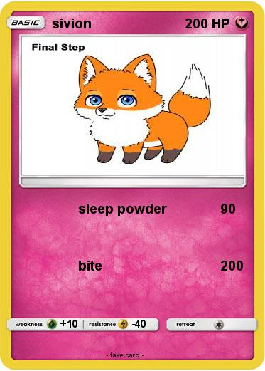 Pokemon sivion