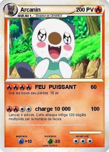 Pokemon Arcanin                                                         EX