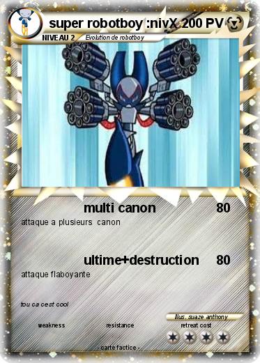 Pokemon super robotboy :nivX
