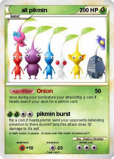 Pokemon all pikmin