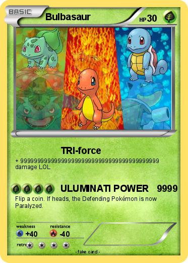 Pokemon Bulbasaur