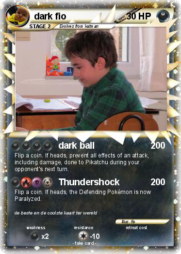 Pokemon dark fio