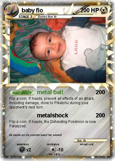 Pokemon baby fio