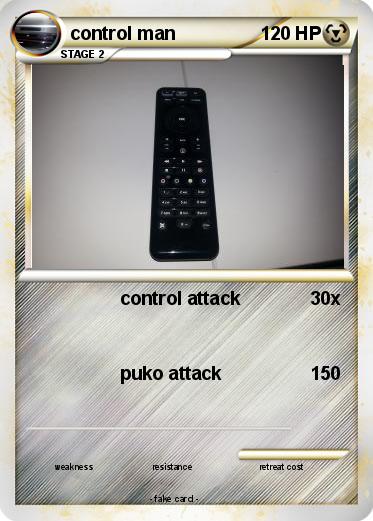 Pokemon control man