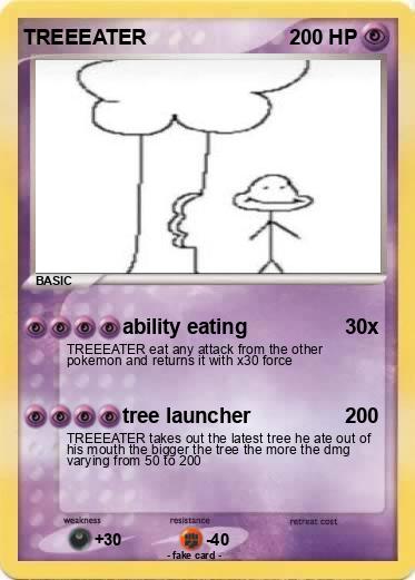 Pokemon TREEEATER