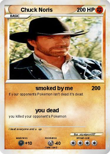 Pokemon Chuck Noris