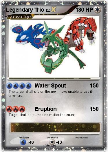Pokemon Legendary Trio