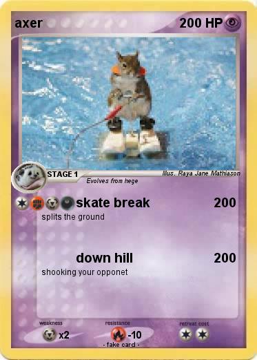 Pokemon axer
