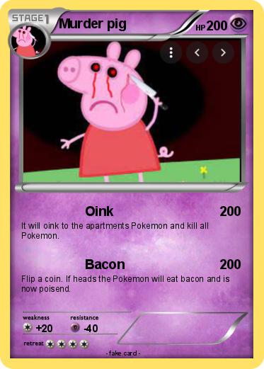 Pokemon Murder pig