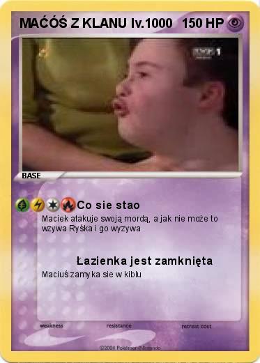 Pokemon MAĆÓŚ Z KLANU lv.1000