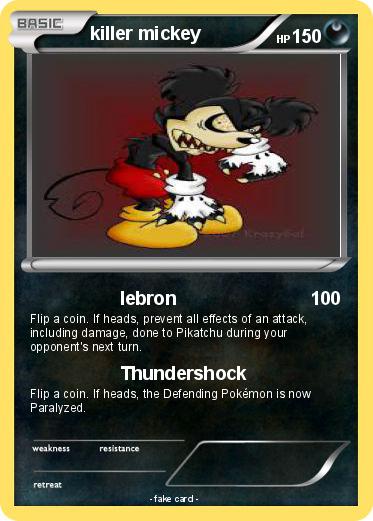 Pokemon killer mickey