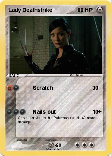 Pokemon Lady Deathstrike