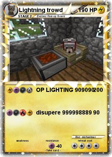 Pokemon Lightning trowd