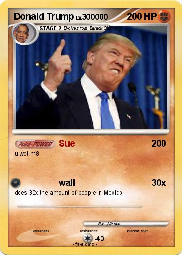 Pokemon Donald Trump