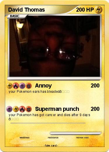 Pokemon David Thomas
