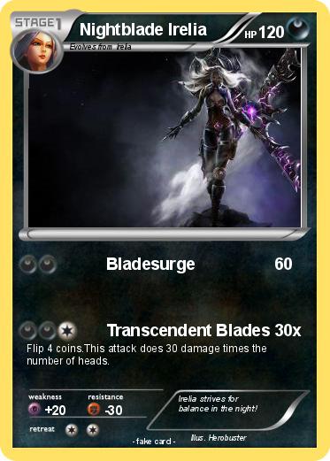 Pokemon Nightblade Irelia