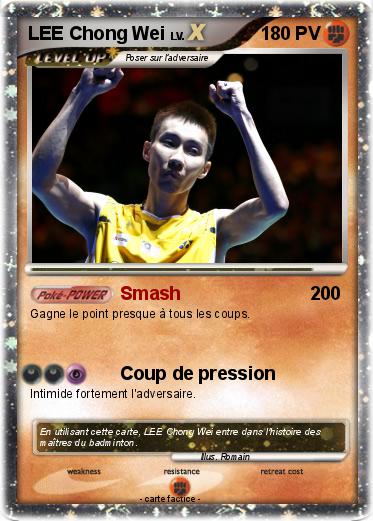 Pokemon LEE Chong Wei