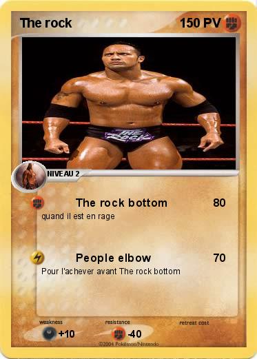 Pokemon The rock