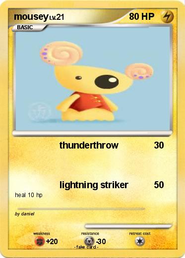 Pokemon mousey