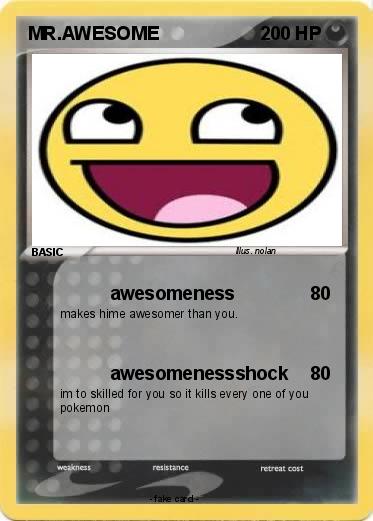 Pokemon MR.AWESOME