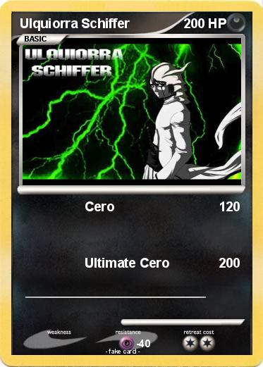 Pokemon Ulquiorra Schiffer