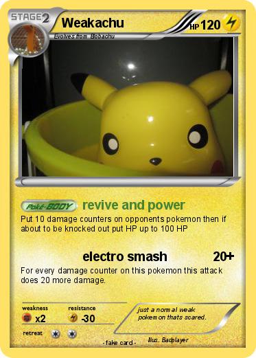 Pokemon Weakachu