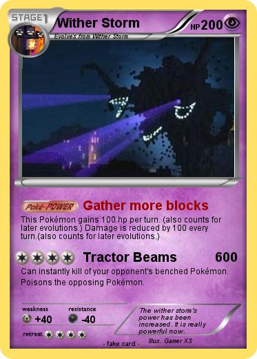Pokemon Wither Storm