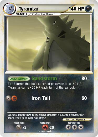 Pokemon Tyranitar