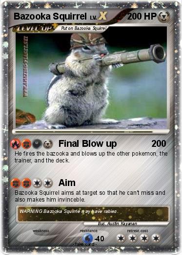 Pokemon Bazooka Squirrel