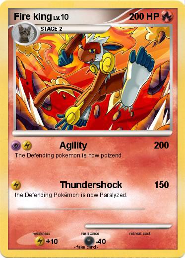 Pokemon Fire king