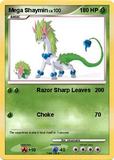 Pokemon Mega Shaymin
