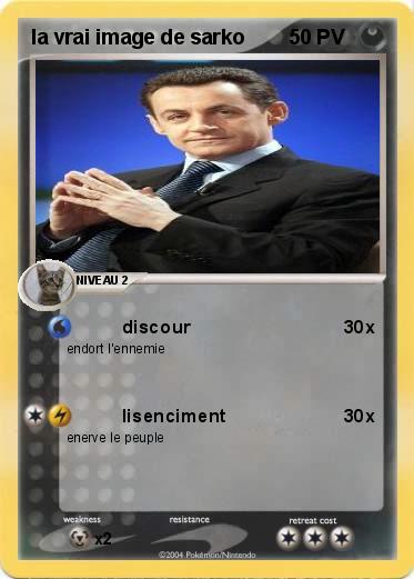 Pokemon la vrai image de sarko