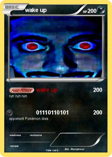 Pokemon wake up
