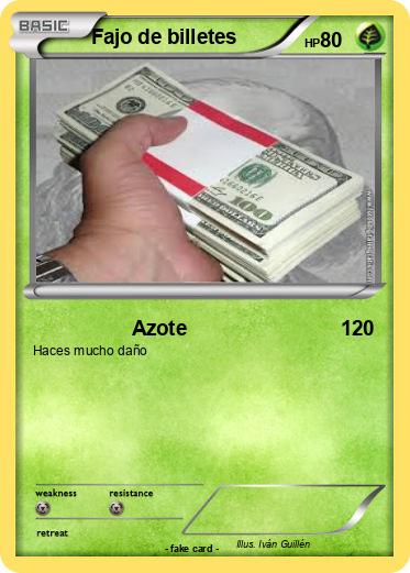 Pokemon Fajo de billetes