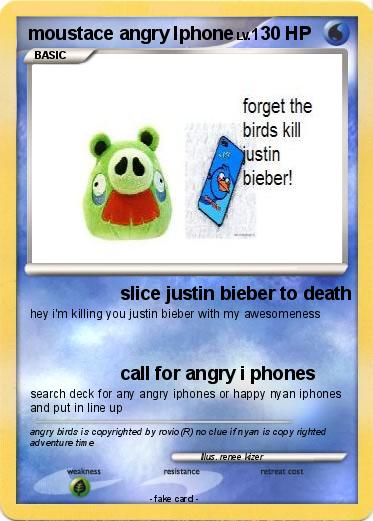 Pokemon moustace angry Iphone