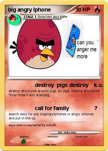 Pokemon big angry Iphone