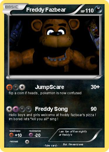 Pokemon Freddy Fazbear
