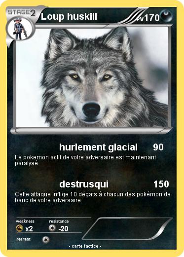 Pokemon Loup huskill