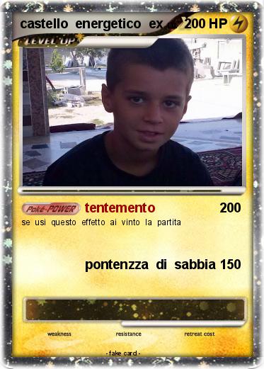 Pokemon castello  energetico  ex